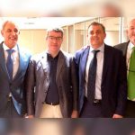 Imagen de la reunión con Álvaro Nadal